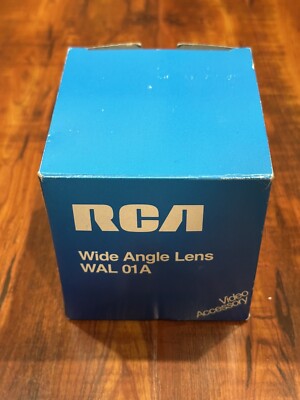 RCA WAL01A Wide Angle Conversion Lens with Adapters & Case For RCA Video Camera