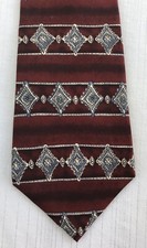 American Traditions Men's Necktie Italian Silk Tie Made in USA small defect