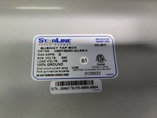 StarLine CBMT5E95D- 3 L620-4 Busway Tap Box 20A 240V 100 Grnd
