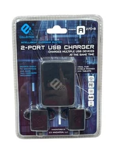 EZ Collection 2-Port USB Charger Version A 2 FD-B Brand New - Sealed