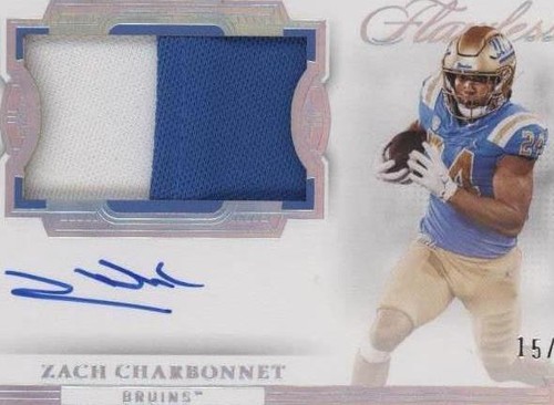 ハカン・チャルハノール PANINI 自筆サイン auto パッチ 2023 2023 Panini Flawless Collegiate Zach Charbonnet Diamond Autograph