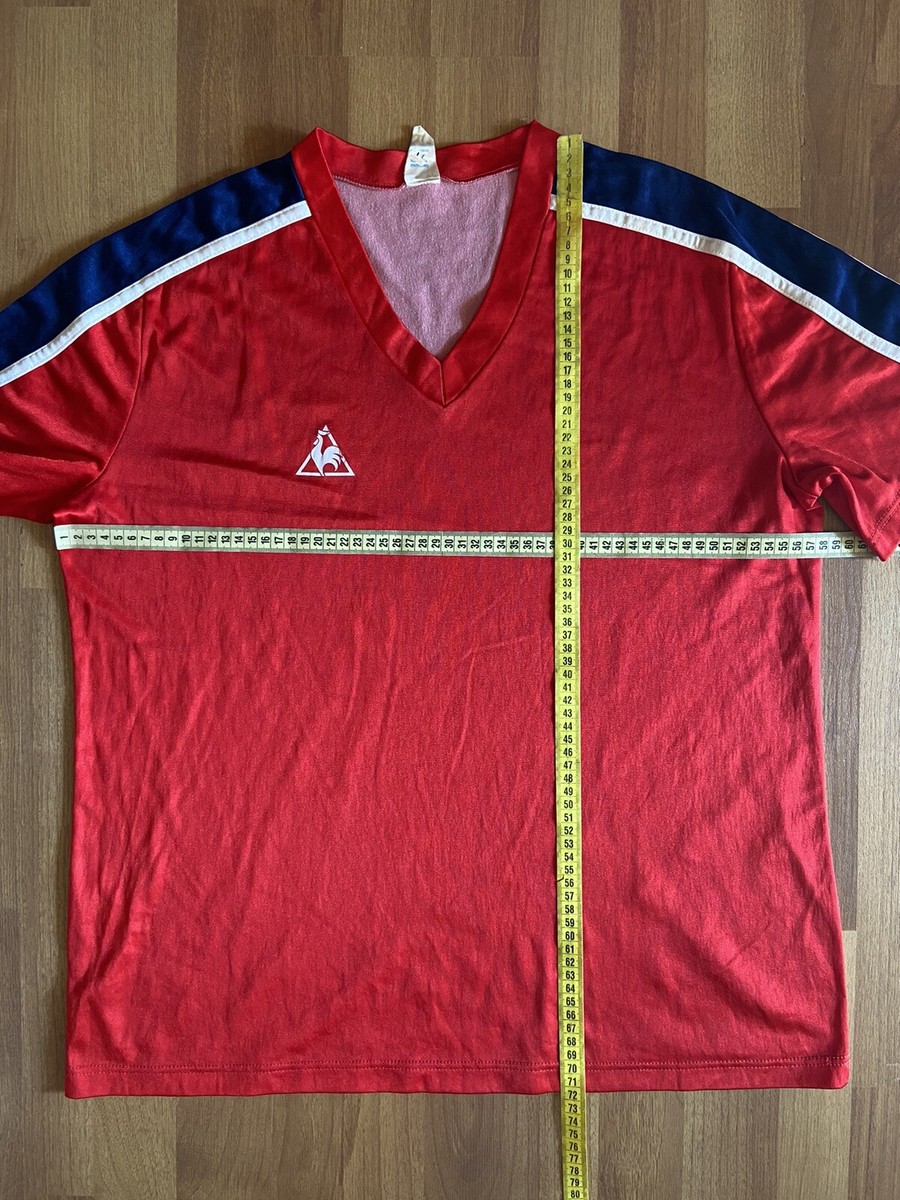 Paris 2024 Olympics Le Coq Sportif Team France Olympic Village T-Shirt - Red - Kids