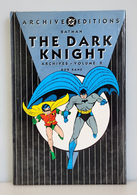 Batman Dark Knight Archives: Volume 2 Bob Kane DC Comics Hardcover 1997 New