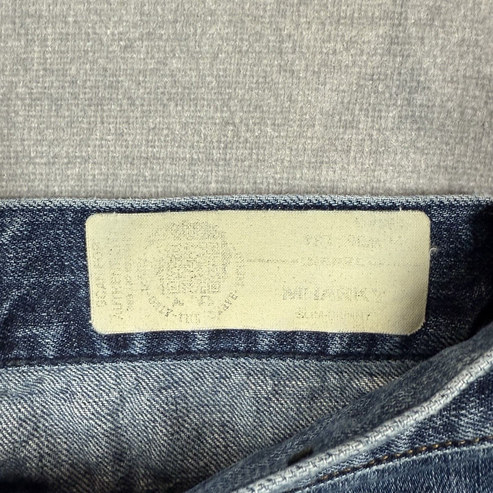 Diesel Jeans Men 36x30 Blue Mharky Slim Skinny Factory Distressed Rockstar 080AG thumbnail 8