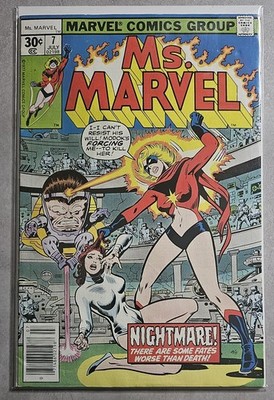 Ms. Marvel #7 30 (Marvel Comics July 1977)