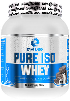 YAVA LABS  PURE ISO WHEY 1kg PROTEIN ISOLATE  + extra BONUS