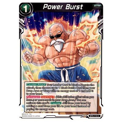 Dragon Ball Super - MB01 - Mythic Booster - Power Burst - BT5-115