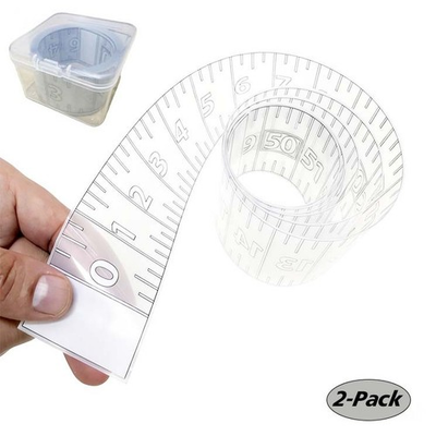 #ad #ad 50quot; and 55quot; Fish Measuring Ruler Sticker Waterproof Transparent Decal Tape $9.40