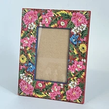Punch Studio Photo Picture Frame Floral Flowers 4x6 John Grossman Collection