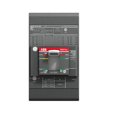 ABB XT1H 125 TMF 70-700 3P F F UL/CSA Kompaktleistungsschalter T... 1SDA074703R1