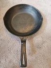 Vintage Wagner Ware Sidney 0 Cast Iron Chef Skillet 9” 1386C Thumb Print Handle