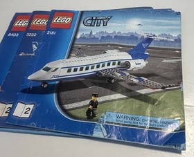 Lot Of LEGO CITY: City House 8403-3222-3181-7639 99% Complete With Manuals!