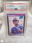 ken griffey jr rookie card signed psa 10