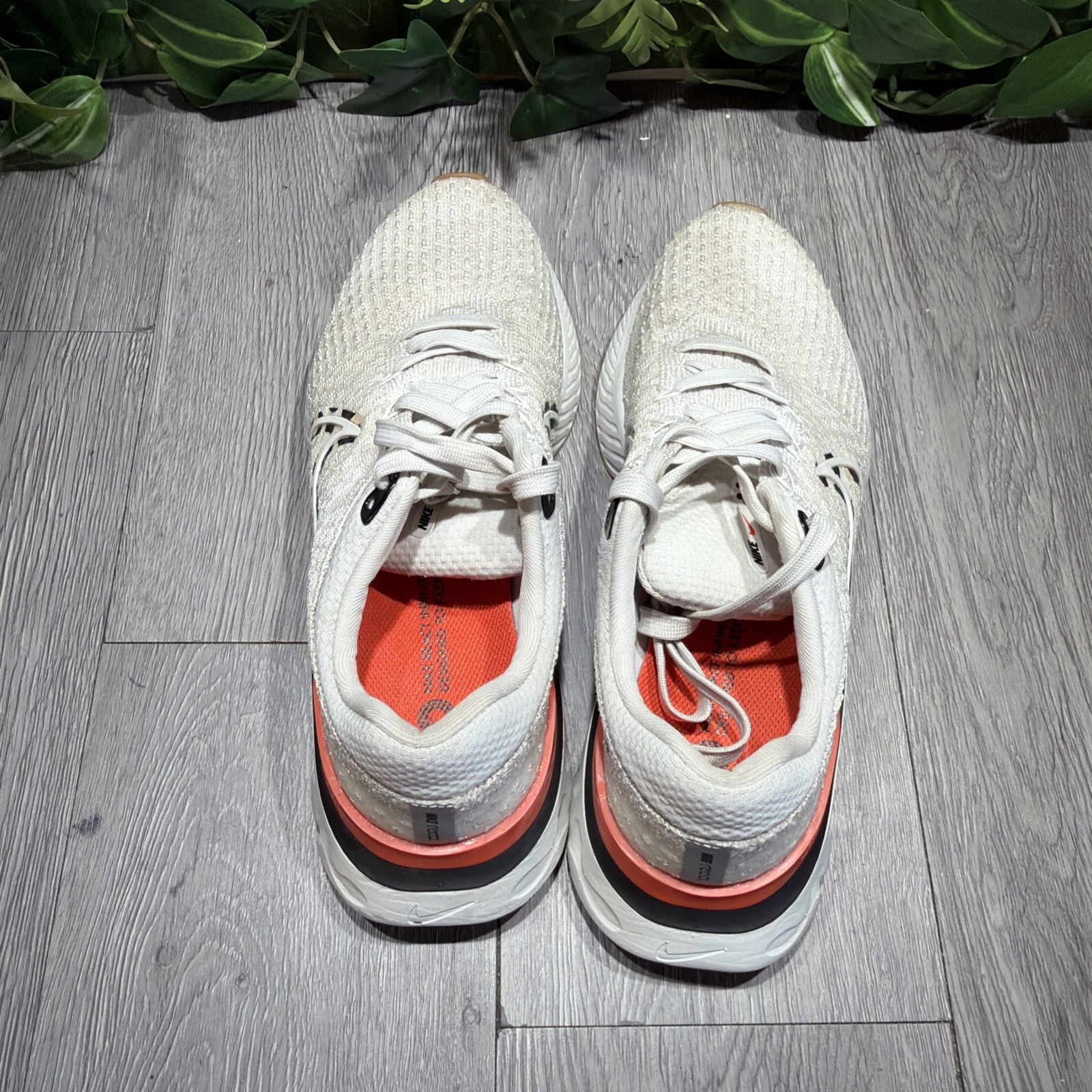 Nike React Infinity Run Flyknit2 White Black Runn… - image 6