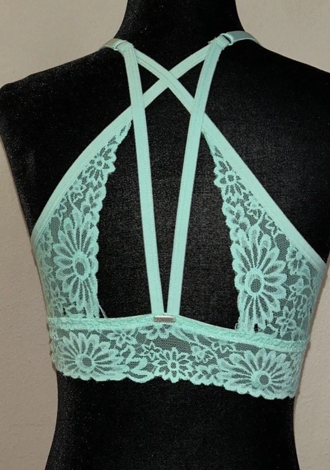 PINK Pullover Teal Small Adjustable Padded Wired … - image 5