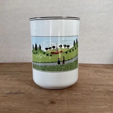 Villeroy and Boch Design Naif Country Scene 6” Tall Utensil Holder