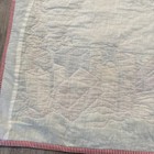 Norman Rockwell Christmas Quilt Wall Hanging 31x54.5” Vtg Decor Hand quilted — photo 9