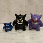 TOMY Pokemon BLACK BLUE GENGAR Lot of 3 Mini Figure CGTSJ Toy READ DESCRIPTION