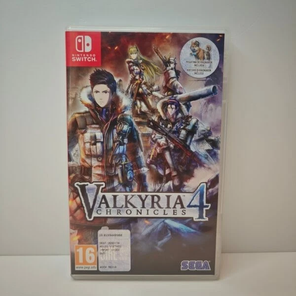 NINTENDO SWITCH : VALKYRIA CHRONICLES 4 - Completo, ITALIANO ! CONSEGNA 24/48H, foto 1 di 3
