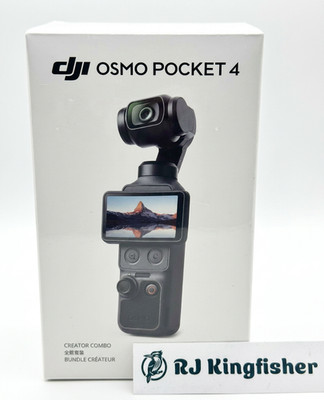 DJI Osmo Pocket 4 Creator Combo 4K Gimbal Camera NEW Fast Ship