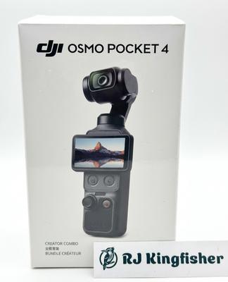 DJI Osmo Pocket 4 Creator Combo 4K Gimbal Camera NEW Fast Ship