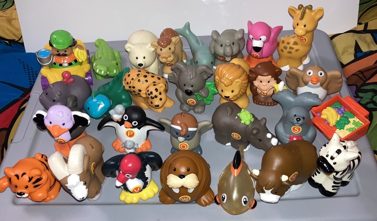 Lot Fisher Price Little People Alphabet Zoo A To Z All 26 Learning