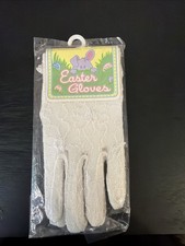 NWT Lace Size 5-7 Year Old Gloves Easter/spring