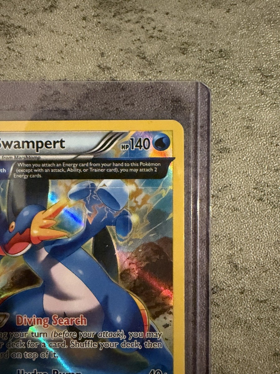 swampert pokemon card full art Swampert (Alpha) 36/160 XY - Primal Clash Holo Pokemon TCG - LP