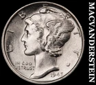 1945 Mercury Dime-Super Choice Gem Brilliant Unc ++++ No Reserve #i1140