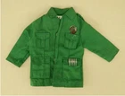 Vintage 1970 Hasbro GI Joe AT #7436 White Tiger Hunt Green Hunting Jacket C6
