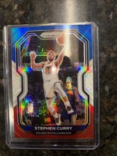 2020-21 Panini Prizm - Stephen Curry #159 Red White & Blue Prizm