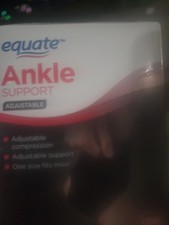 EQUATE ANKLE SUPPORT One Size. New In Box