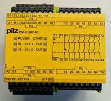 Pilz Pnoz X9P AC Safety Switchgear Emergency Stop Safety Relay, 777606