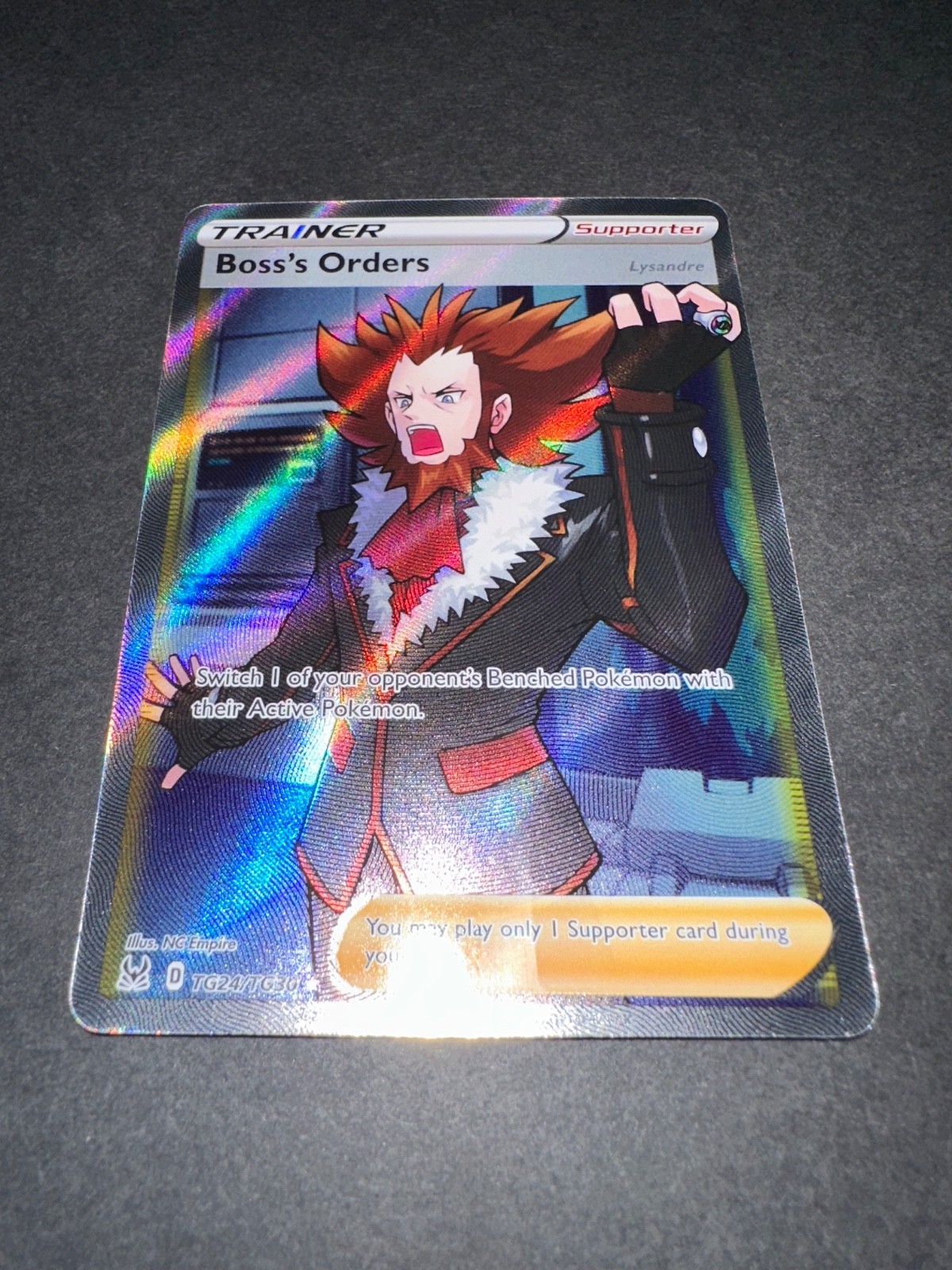 Boss's Orders TG24/TG30 Swsh11: Lost Origin Trainer Gallery Holo