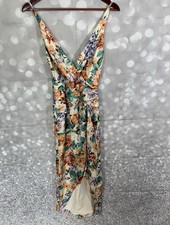 Express V Neck Hi-Low Hem Floral Dress Size XS (NWOT)