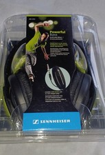 NEW Sennheiser HD 202 Headphones On-Ear Closed Back Stereo Powerful Bass Sealed