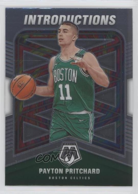 2020-21 Panini Mosaic Introductions Payton Pritchard #9 0n0t