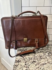 Vintage Leather Briefcase High Quality