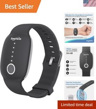 Rechargeable Nausea Relief Band with Adjustable Intensity - Travel-Friendly
