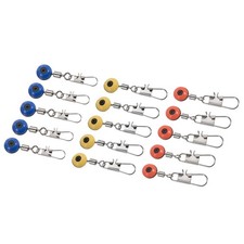 Fil Pêche Glissades Étang Set 44/33/26LBS 30Set Flotteur Connecteur Verrouillage