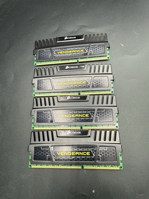 Corsair Vengeance 32 GB DIMM 1866 MHz PC3-15000 DDR3 Memory (CMZ32GX3M4X1866C10)