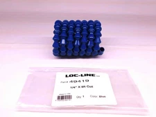 NEW LOC-LINE 1/4 X 5ft BLUE ADJUSTABLE COOLANT HOSE PT# 49419 USA MADE .250 5.0