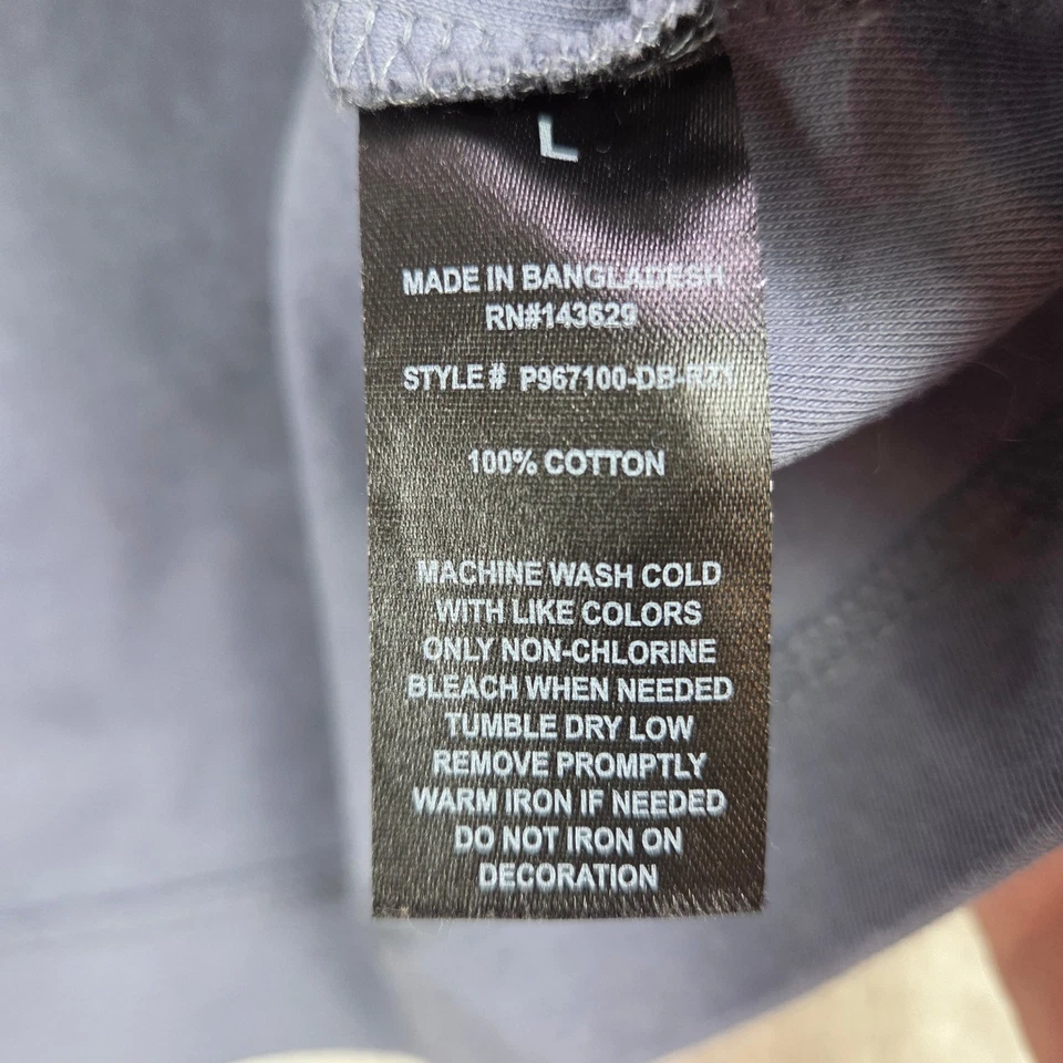 Public Supply NYC Hombre Camiseta Grande Gris Algodón Estilo Grande P967100DBR7 Foto 4 de 4