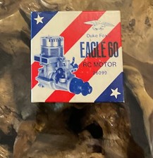 Duke Foxs Eagle 60 Rc Motor Engine 26099 New In Open Box Duke Foxs Eagle 60 Rc Motor Engine 26099 New In Open Box