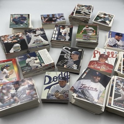 Huge Random Baseball 150,000 Bulk Card Lot EX-NM 1980s-Now Rookie HOF Free Ship