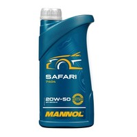 Mannol Safari 20W-50 MotoröL, API SN/CH-4, SAE 20W-50, 1 Liter