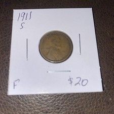 1911 S Lincoln Cent F. $20