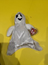 TY Beanie Baby Sheets the Ghost 1999 Retired w tag  Tush Tag