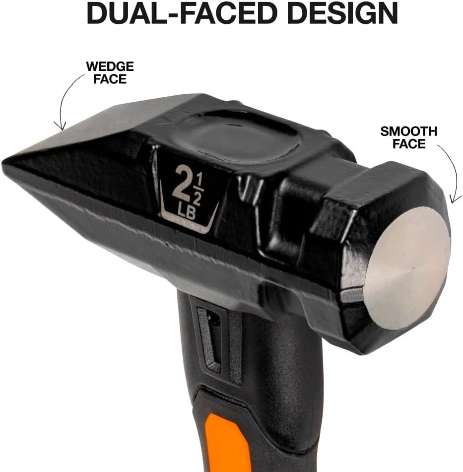 Marreta Klein Tools H80602, martelo de ferreiro de 2-1/2 libras com fibra de vidro H - Imagem 2 de 4