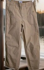 Urban Outfitters BDG M Elastic Waist Y2K Khaki Tan Wideleg Utility Pants NWOT